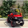 Off Road Electric Car Red - ელექტრო მანქანა კაუჩუკის საბურავებით