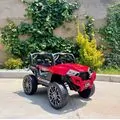 Mitsubishi Jeep Painting Red - ელექტრო მანქანა კაუჩუკის საბურავებით