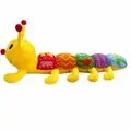 Colorful Fluffy Caterpillar - რბილი სათამაშო მუხლუხო