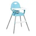 Kikkaboo Highchair 3in1 Spoony Blue - საკვები სკამ-მაგიდა