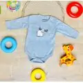 Maibella Bodysuit Deer Grey ჩვილის ბოდე