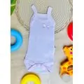 Maibella Bodysuit Cute Bow Pink ჩვილის ბოდე