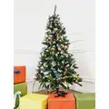 Christmas Tree With Pine Cones And Berries საახალწლო ნაძვის ხე დათოვლილი ბოლოებით გირჩით და კენკრით 150 სმ (OT747)
