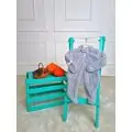 Baby Romper Fluffy Bear Blue რომპერი