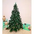 Christmas Tree With Pine Cones საახალწლო ნაძვის ხე გირჩებით და დათოვლილი ბოლოებით 210 CM (OT2346)