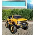 Bronco Jeep 4x4 Yellow  - ელექტრო მანქანა