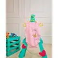 Bebio Bodysuit Hungry Dino Pink - ჩვილის ბოდე
