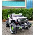Off-Road Car 4x4 White - ელექტრო მანქანა