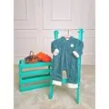 Baby Romper Fluffy Bunny Dark Green რომპერი