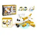 Airplane Set Yellow - სათამაშო თვითმფრინავის ნაკრები