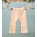 Lovely Knitted Trousers White - საბავშვო ნაქსოვი შარვალი