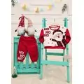 Ho! Ho! Ho! Santa Claus 2 In 1 Set White - საბავშვო ტანსაცმლის ნაკრები
