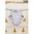 Bodysuit Sweet Star Grey - ჩვილის ბოდე