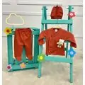 Cute Bear Clothes Set Brown - საბავშვო ტანსაცმლის ნაკრები