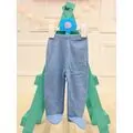 Lovely Baby Blue Trousers - საბავშვო ნაქსოვი შარვალი