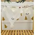 Smile Hat and Scarf Set White - ახალშობილის ქუდი და კაშნე