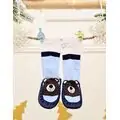 Baby Socks Bear Blue - საბავშვო წინდები