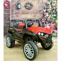 Mini Electric Jeep Red - ელექტრო მანქანა კაუჩუკის საბურავებით