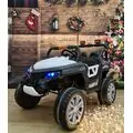 Buggy Explorer Jeep White - ელექტრო მანქანა კაუჩუკის საბურავებით
