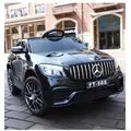 Mercedes Benz Painting Black - ელექტრო მანქანა ტყავის სავარძლით და კაუჩუკის საბურავებით