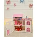 Wooden Doll House For Kids - თოჯინის სახლი ავეჯით