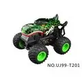 Remote Control Stunt Car Green  - დისტანციურად მართვადი მანქანა