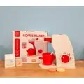 Wooden Toy Coffee Maker - სათამაშო ხის ყავის აპარატი აქსესუარებით