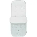 KikkaBoo Footmuff Polar Bear Mint ჩასათბუნი ფეხსაფარი (შალითა) ეტლისთვის
