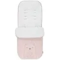 KikkaBoo Footmuff Polar Bear Pink ჩასათბუნი ფეხსაფარი (შალითა) ეტლისთვის