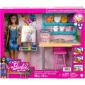 Barbie Relax & Create Art Studio Playset ბარბის თოჯინა აქსესუარებით