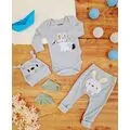 Baby Cute Rabbits Clothes Set საბავშვო ტანსაცმლის ნაკრები
