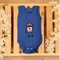 Bodysuit Cute Robot ჩვილის ბოდე