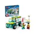 Lego City 60403 Emergency Ambulance and Snowboarder