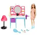 Barbie Doll And Hair Salon Playset ბარბის თოჯინა აქსესუარებით