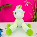 Koopman Fluffy Unicorn Green - რბილი სათამაშო უნიქორნი