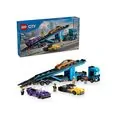 Lego City 60408 Car Transporter Truck with Sports Cars