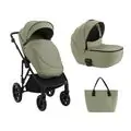 Kikkaboo Stroller 3in1 Thea Army Green საბავშვო ტრანსფორმერი ეტლი