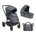 KikkaBoo Kara 3in1 Grey საბავშვო ეტლი