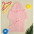 Little Rabbit bath set Pink საბავშვო ხალათის ნაკრები