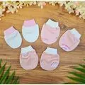 Miniword Beautiful Baby mittens Pink ახალშობილის ხელთათმანის ნაკრები