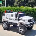 Mercedes Police Jeep White  - ელექტრო მანქანა