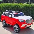 Jeep Police Car Red - ელექტრო მანქანა