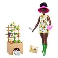 Barbie Doll Gardening Playset With Pet And Accessories მებაღე ბარბი
