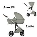 Anex Eli 2x1 Excite საბავშვო ეტლის კომპლექტი