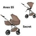 Anex Eli 2x1 Secret საბავშვო ეტლის კომპლექტი