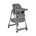 Moni High Chair With A Gift Lindo Grey - საკვები სკამ-მაგიდა საჩუქრით