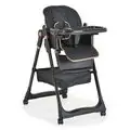 Moni High Chair With A Gift Lindo Black - საკვები სკამ-მაგიდა საჩუქრით