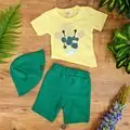 Little Giraffe 2 In 1 Set Green საბავშვო ორეული