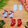 Baby Socks Little Sailor Red  საბავშვო წინდები