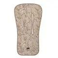 KikkaBoo Anti-sweat Stroller Liner Secret Garden Beige ეტლში ჩასაფენი მატრასი